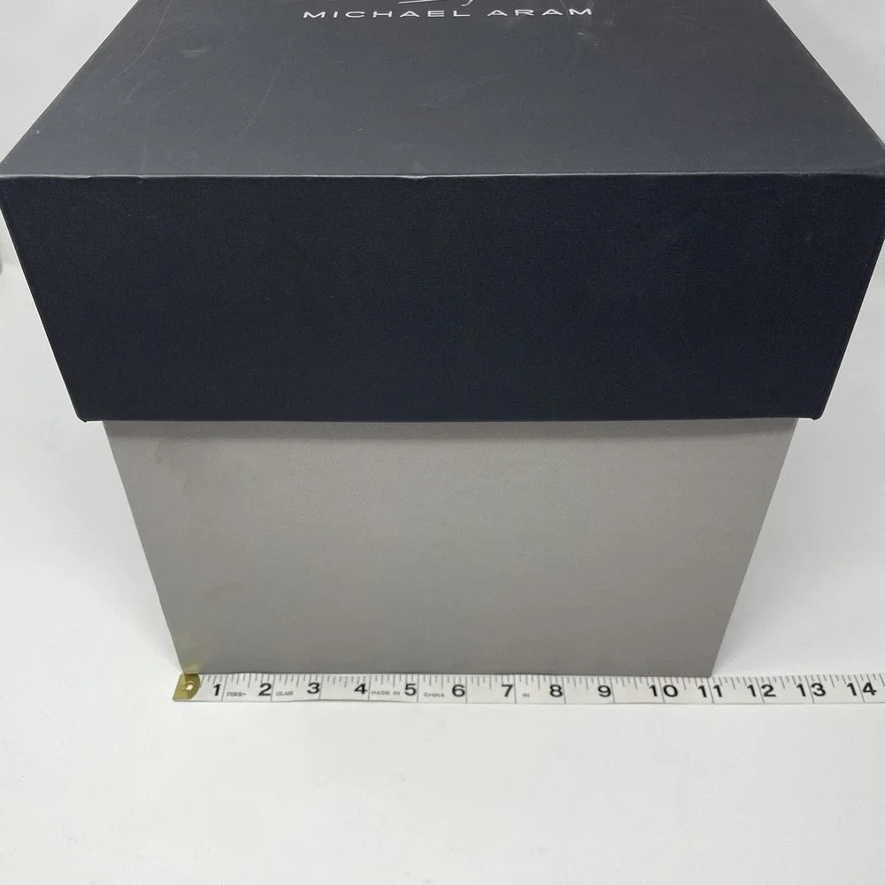Michael Aram EMPTY BOX for REPLACEMENT / GIFT - 175752 Butterfly Ginkgo Vase Med